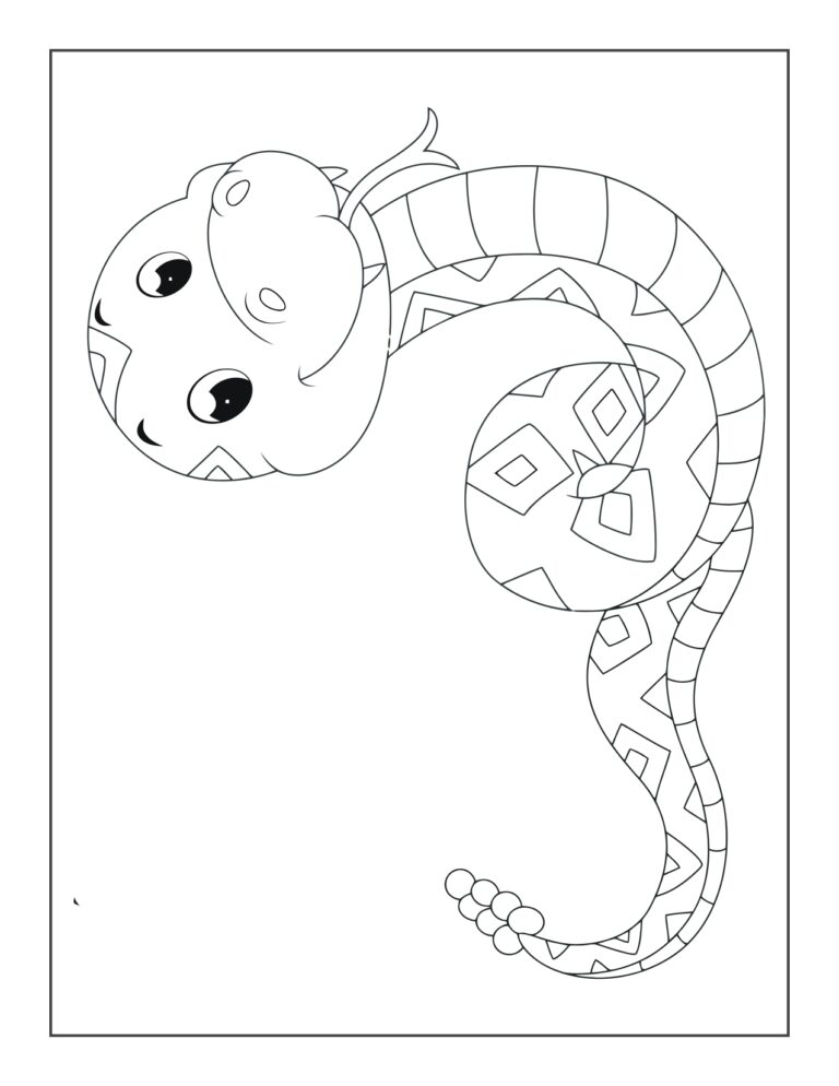 Coloriage Anaconda