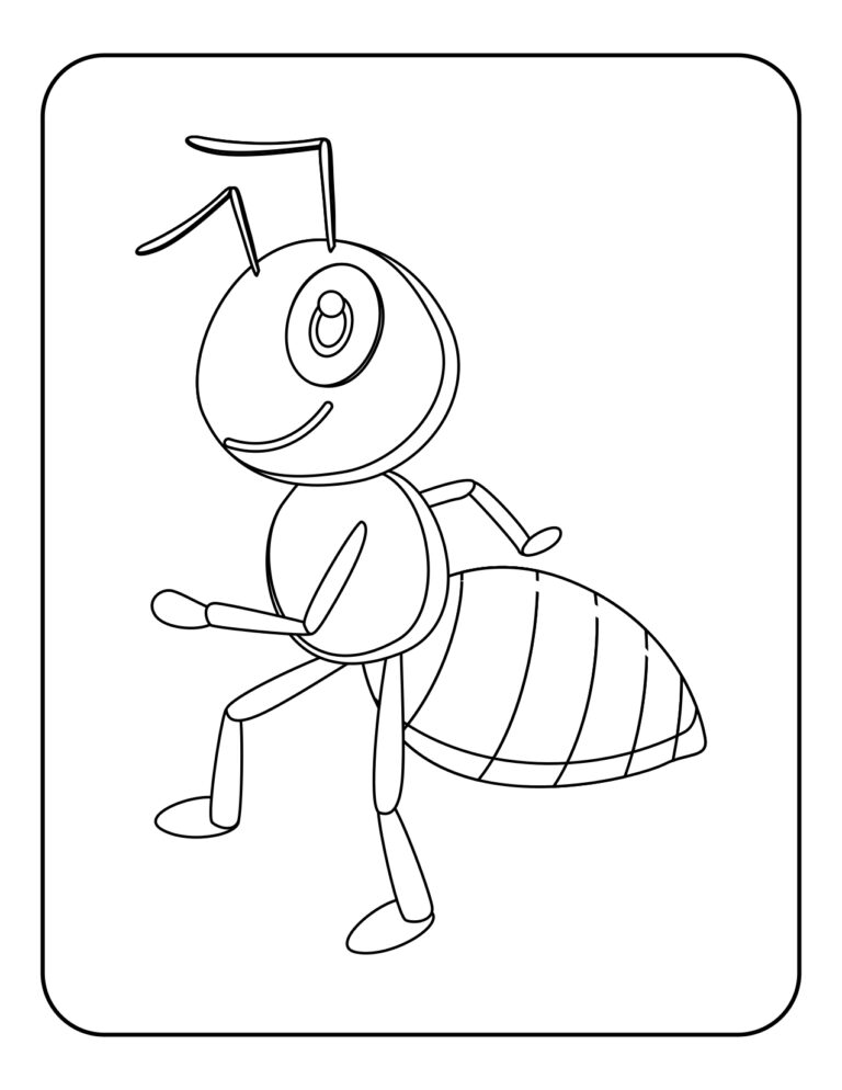 Coloriage Animaux2 fourmis