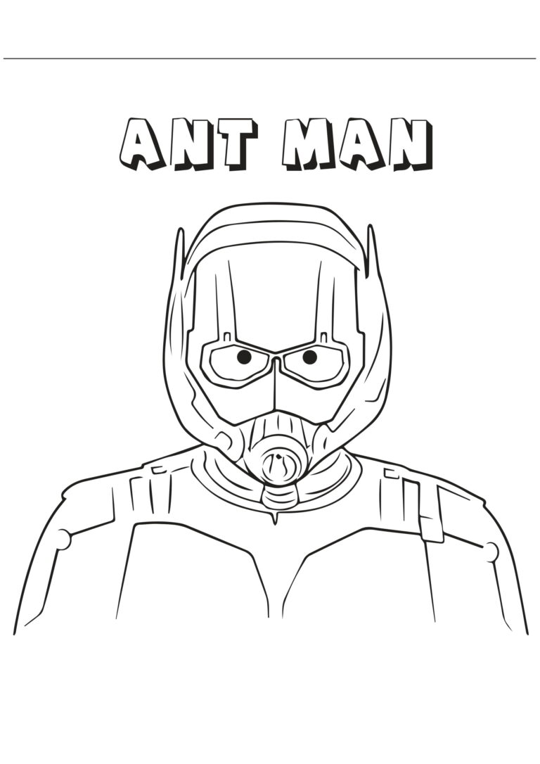Coloriage Antmanefbfbc 3 Antman