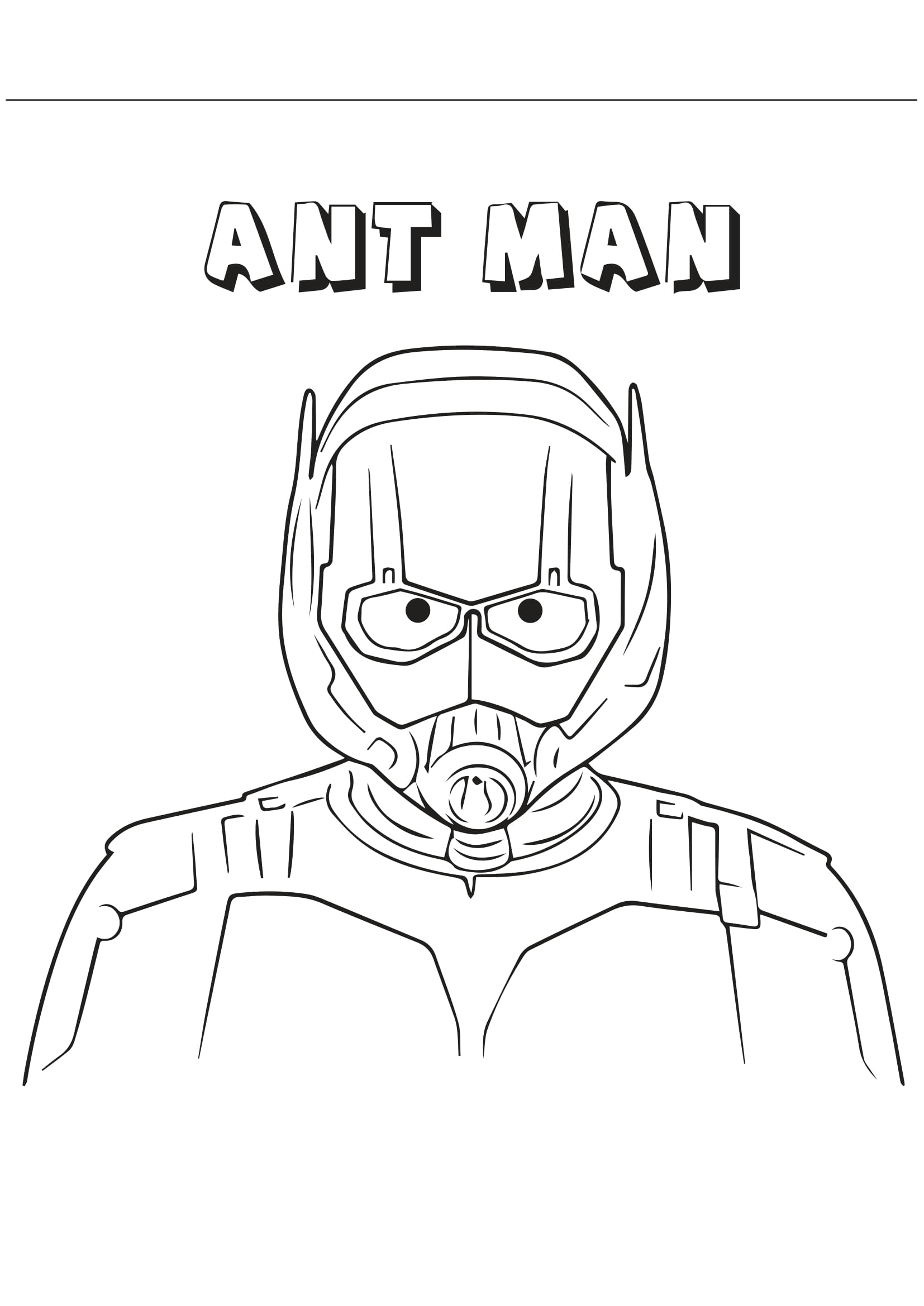 Coloriage Antmanefbfbc 3 Antman