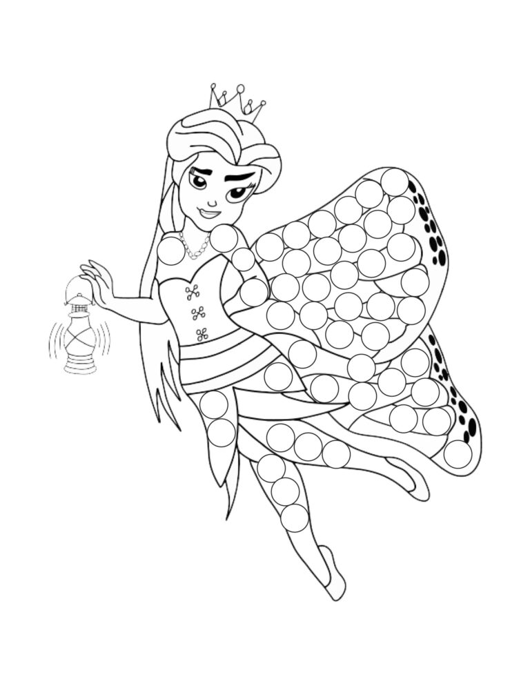 Coloriage Gommette éducative