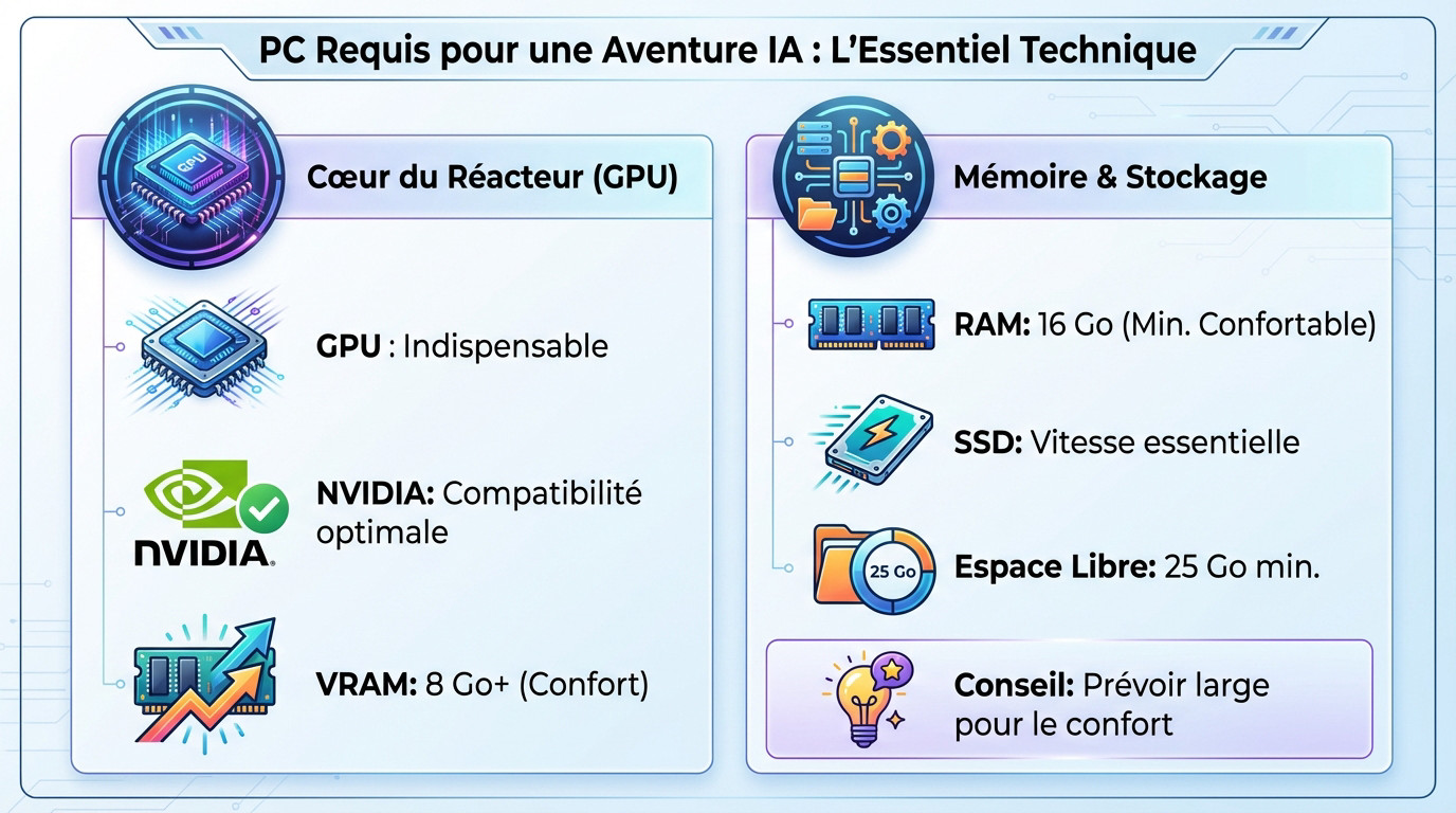 Configuration PC idéale pour installer Stable Diffusion localement et créer des images IA